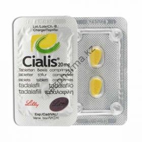 Оригинальный Cialis (Тадалафил) Eli Lilly 2 таблетки (1таб 20 мг)